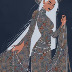 Patterned Girl #9