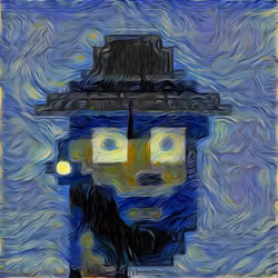Vincent vanGogh Punk #681