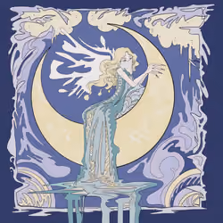 MOON blue