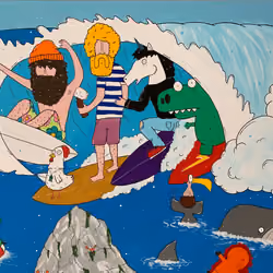 Surf Batman