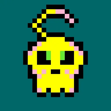 Kawaii SKULL #9594