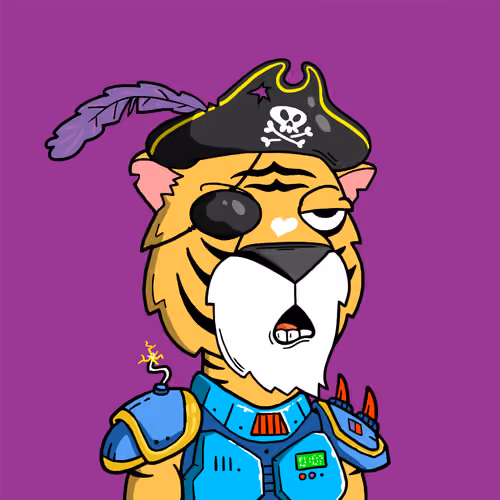 Grouchy Tiger Social Club #215