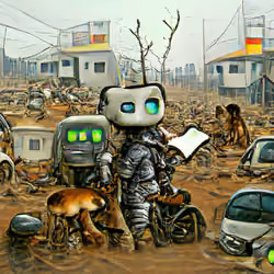 8# - Sad robots