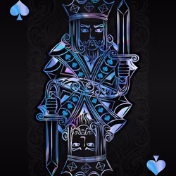 Black Spade King 10
