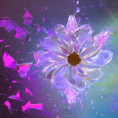 Cosmic Crystalline Fleur