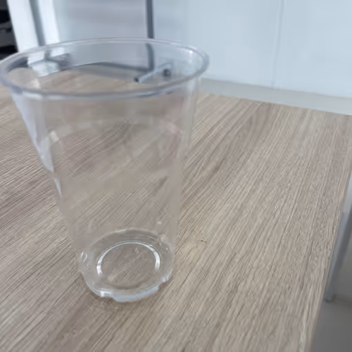 Glasses on the table 