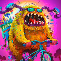 MONSTER RIDER #76