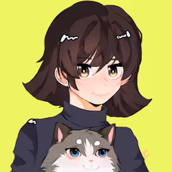 sweet girl with ragdoll