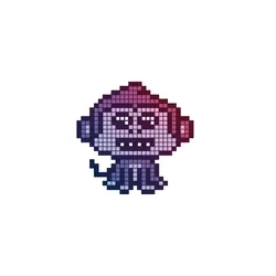 #074 Mosaicchimp (Rainbow)