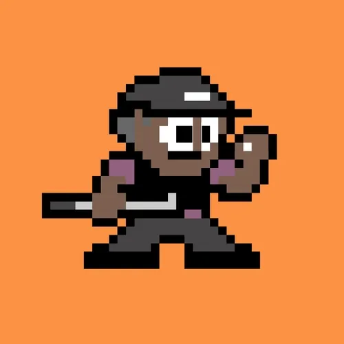 8bit Tee Time Golfer 222