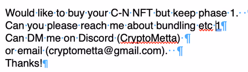 CCryptoMMetta Collection