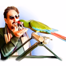 $WHACKD Watercolor #31 - The Songbird Sinatra McAfee