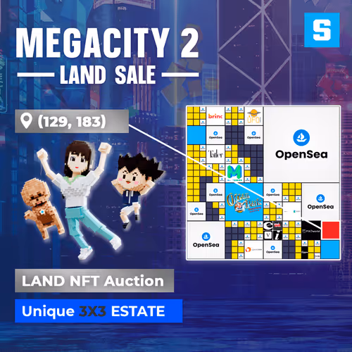 The Sandbox Mega City 2 Land Sale