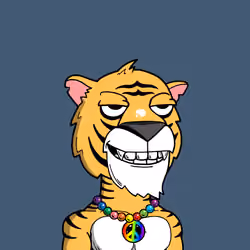 Grouchy Tiger Social Club #1583