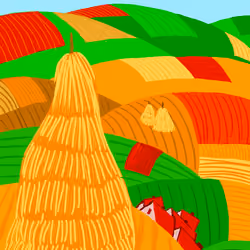 In the fields, digital