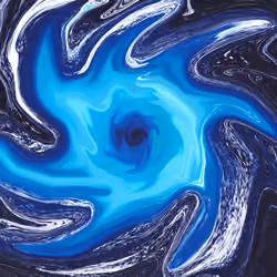 In a Blue Spin