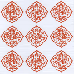 White Ganesha LSD Sheet
