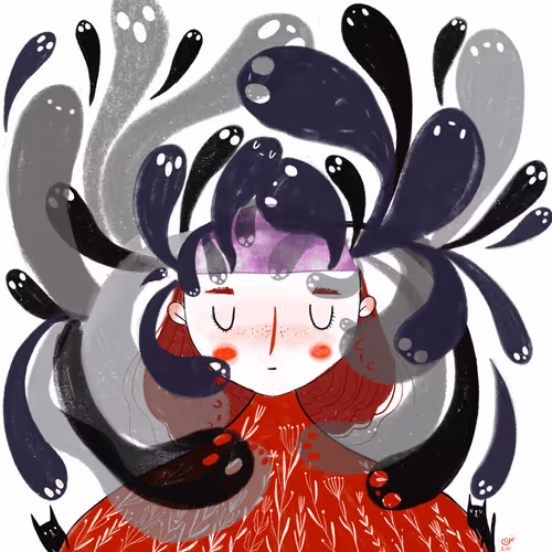 Sonya illustration Mental health awareness...