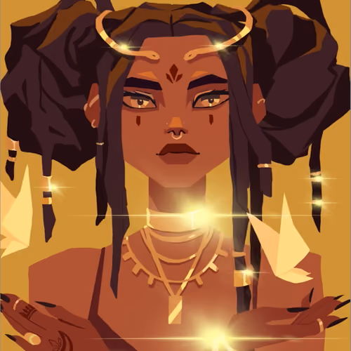 The girl with the gold butterflies