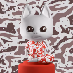 Gumiho Baby #034 Gumiho x Camo Red