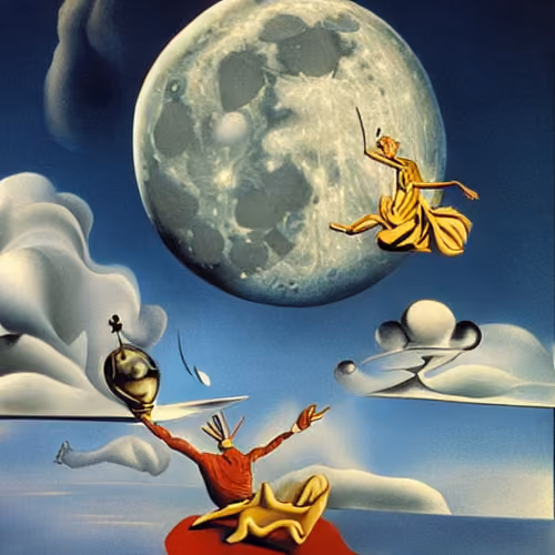 Flying To The Moon
