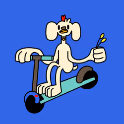 Scooter dog #08