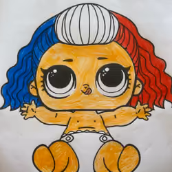 Omg Doll Neonlicious