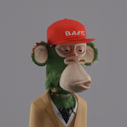 3D Bored Ape Club #25
