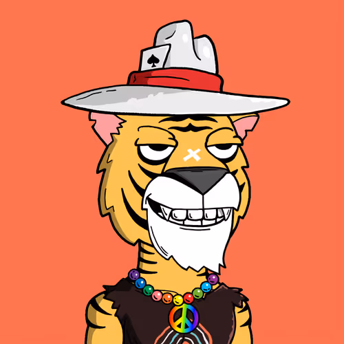 Grouchy Tiger Social Club #9209