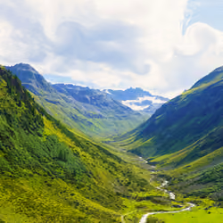 CryptoTravel Collection #25 The Swiss Mountains