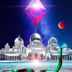 Snake in the galactic Etherverse