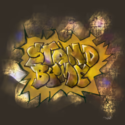  『STAND BY ME』    graffiti art