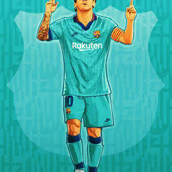 CryptoSoccerPlayer #001: Lionel Messi