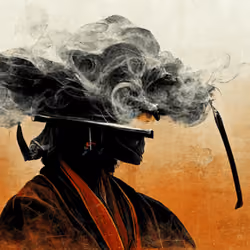 A Faceless Samurai