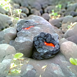 AI Art - Lava Rock