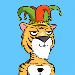 Grouchy Tiger Social Club #554