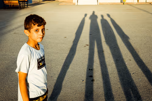 Pandemic and Children and Shadow