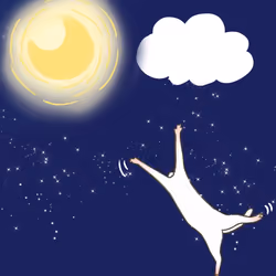 yeah cat to the moon