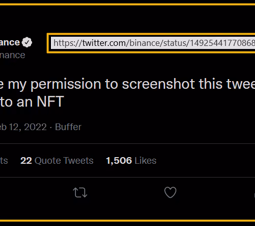 Binance Tweet