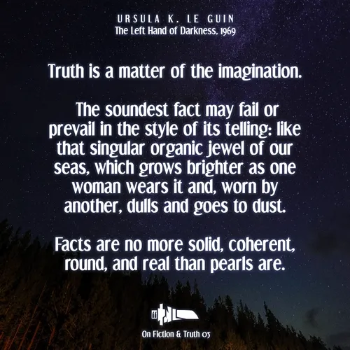 [01-05] URSULA K. LE GUIN On Fiction & Truth