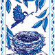 Delft Blue Birds