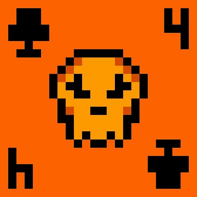 Kawaii SKULL #6398
