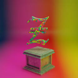 3D Pixel Alphabet