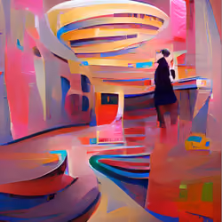 'Inside The Guggenheim, NYC'