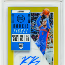 BRUCE BROWN JR 2018 Panini Contenders Optic GOLD /10 Rookie Card PSA 10 Gem Mint #45127942