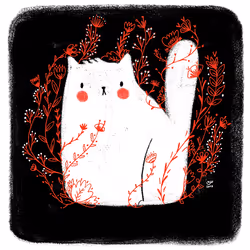 Sonya Illustration Rescued Cats