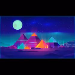 Cartoon Pyramids 