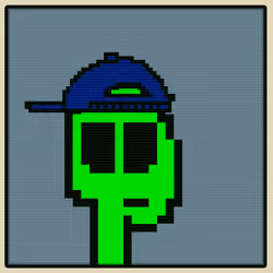 Backwards Cap Alien