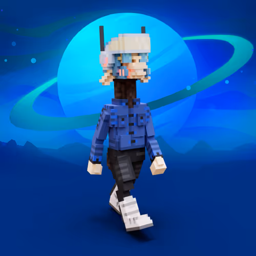 Boss Llama Voxels