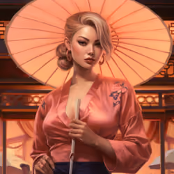 Pink evening.